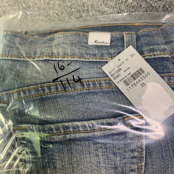 NEW‎ KanCan women's distressed skinny jeans Size 25 - Picture 10 of 11
